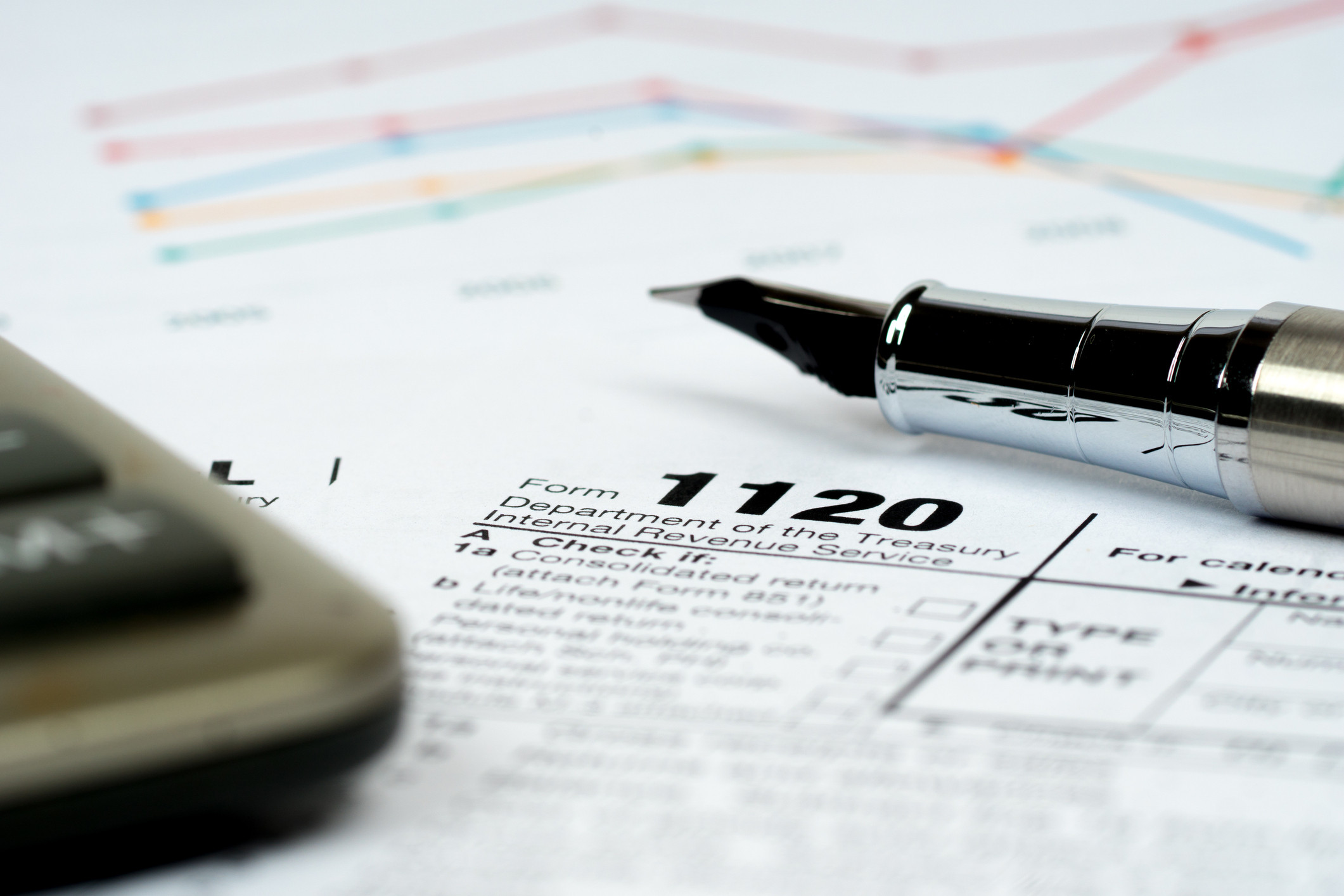2018 Form 1120's and the Changes on the TCJA